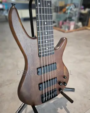 Ibanez Gsr206b Gio Bass Guitar 6 Strings Walnut Flat