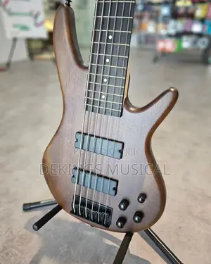 Ibanez Gsr206b Gio Bass Guitar 6 Strings Walnut Flat