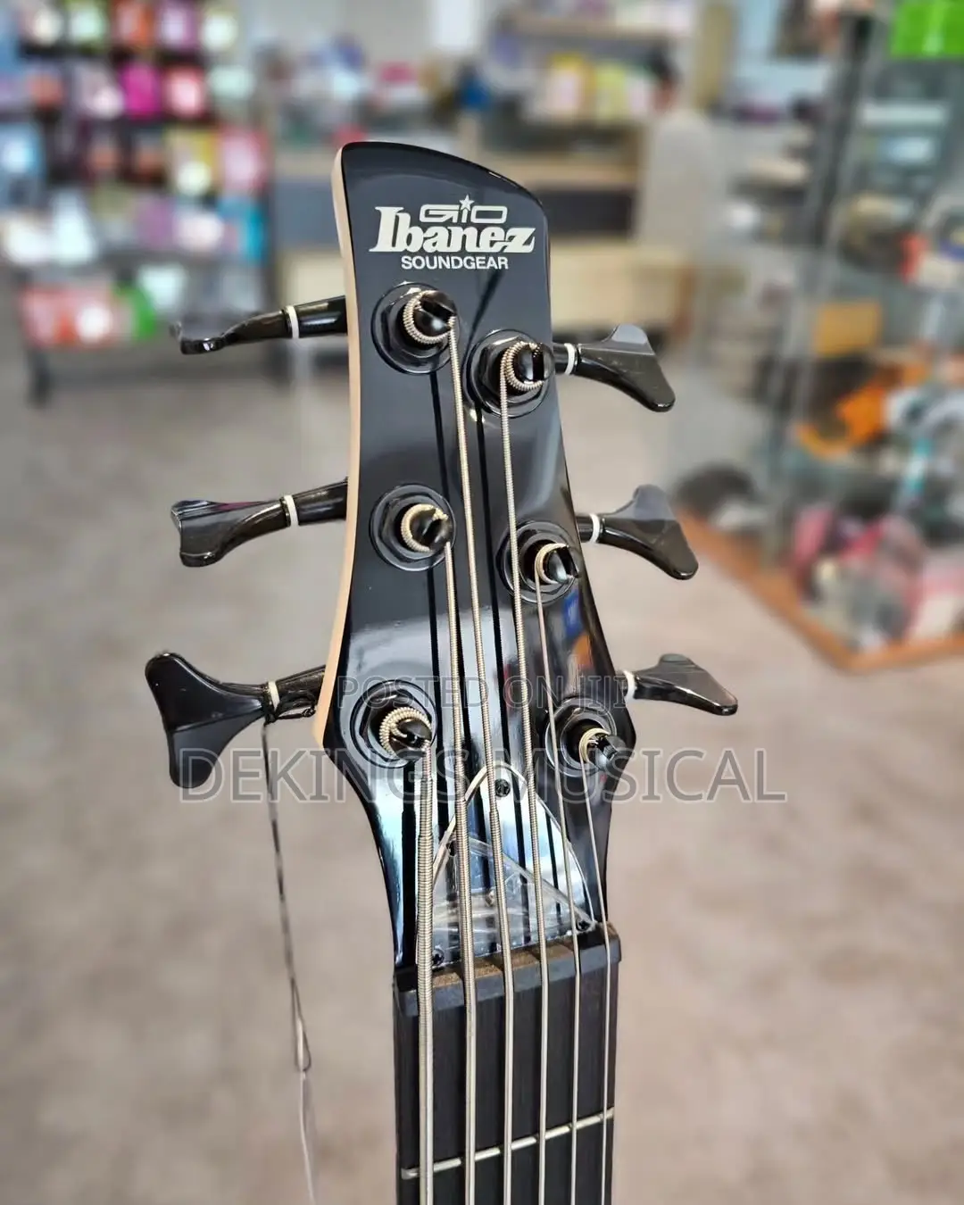 Ibanez Gsr206b Gio Bass Guitar 6 Strings Walnut Flat