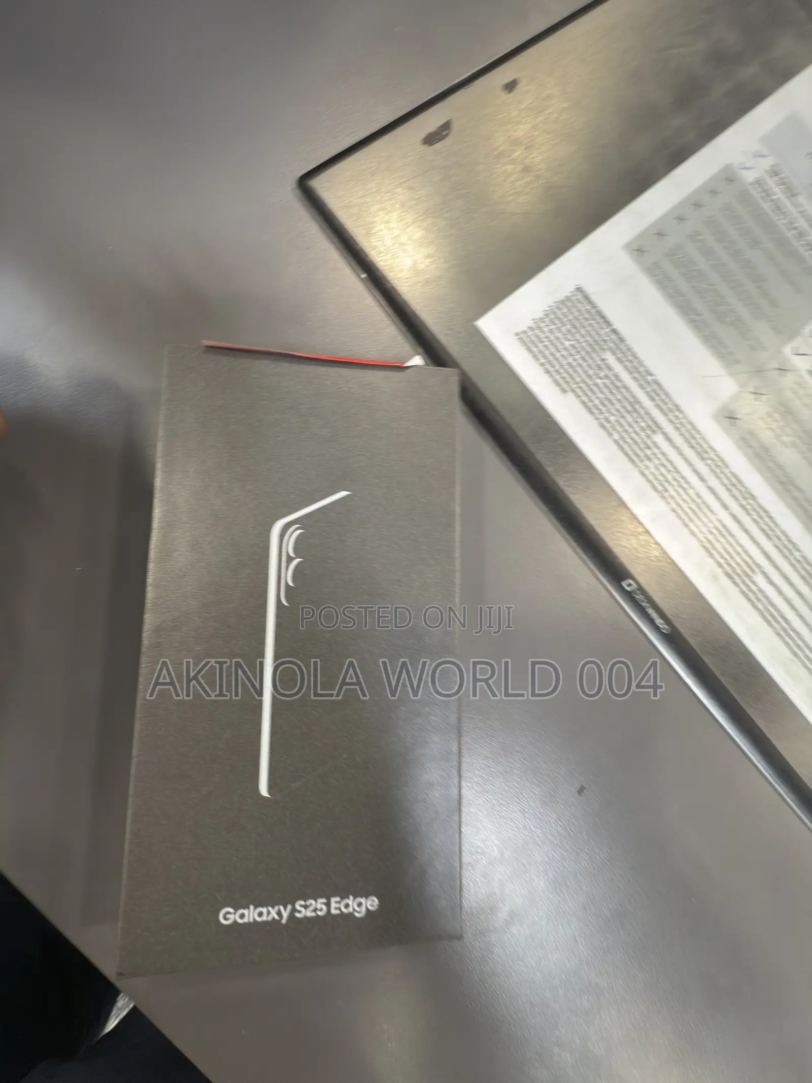 New Samsung Galaxy S25 Edge 512 GB Black