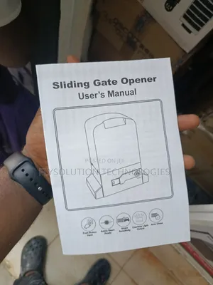 Promo Automatic Sliding Gate Opener Machine 2 Remotes + Wifi