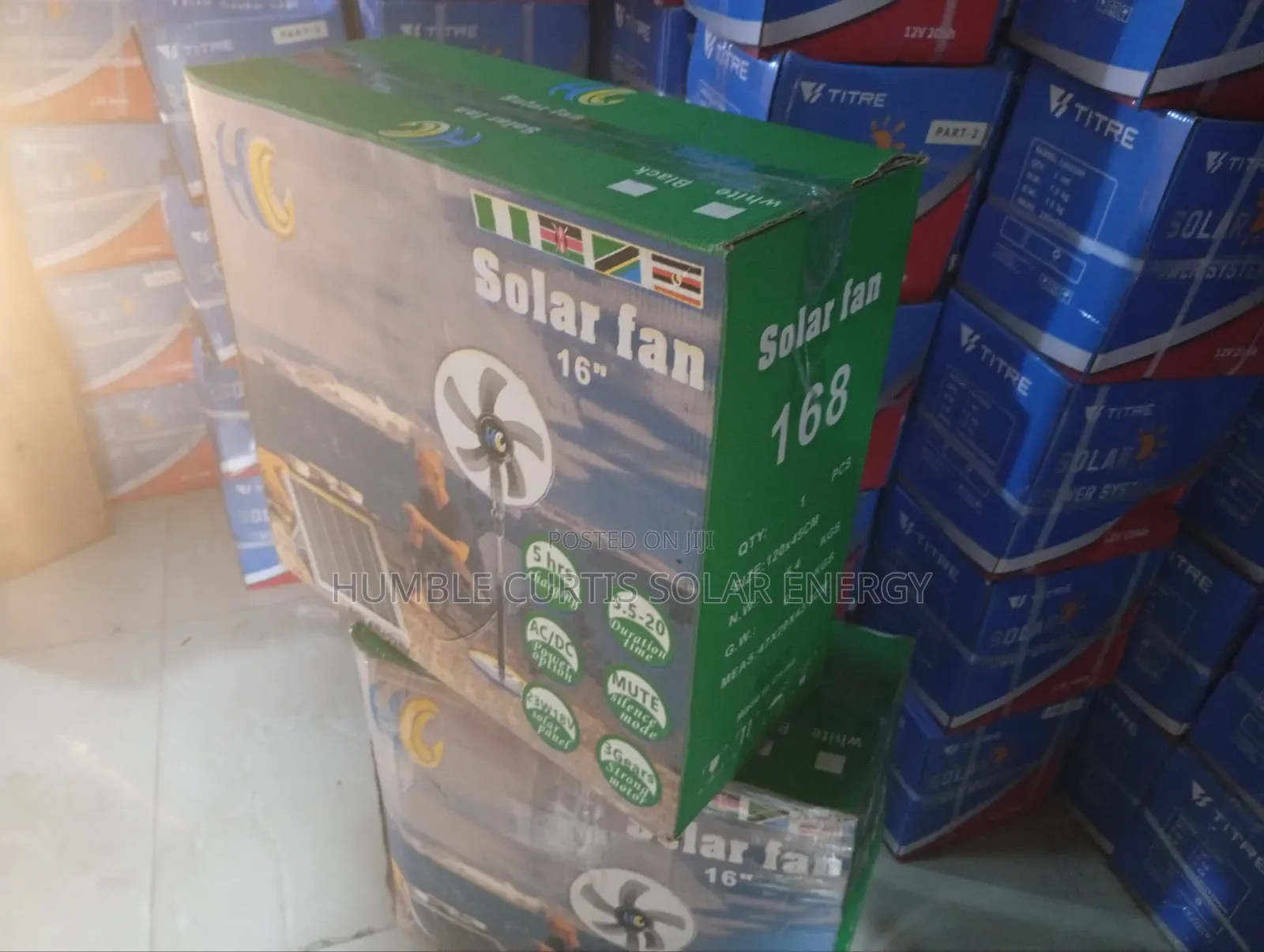 Hc Solar Fan