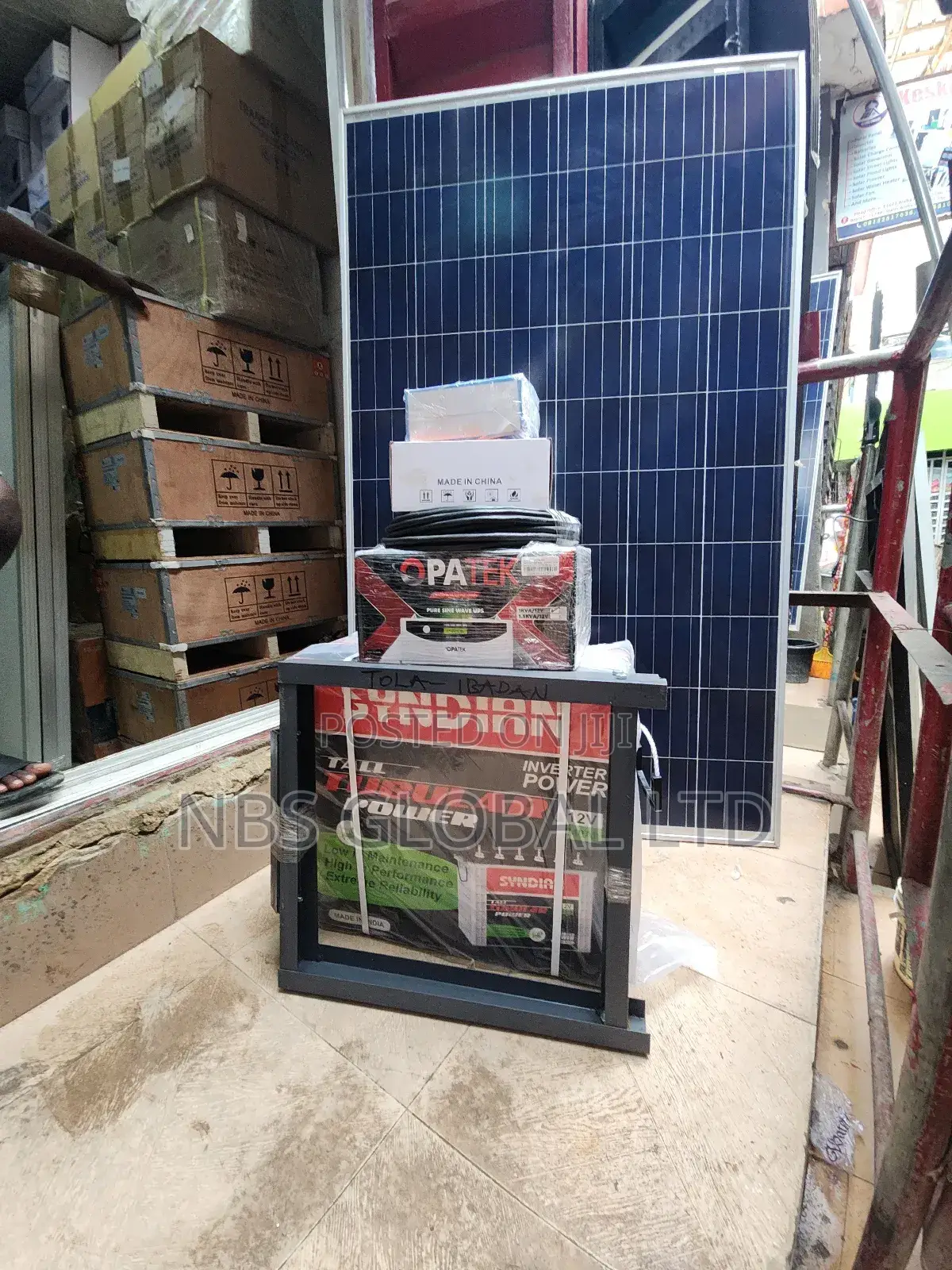 Ccomplete 1kva 12v Setup Installation System