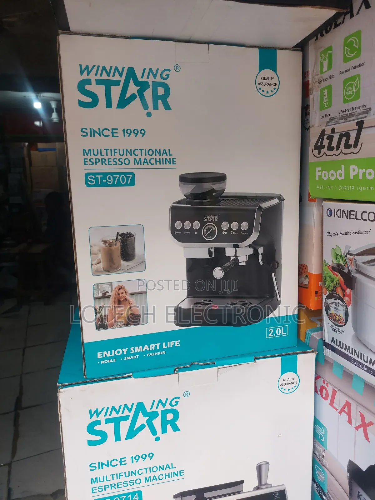 Winning Star St-9707 Multifunctional Espresso Machine