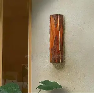 Photo - Unique Rock Wall Lamp Tree Led Light for Bedroom Living Room