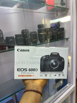 Canon 600d, With 18 - 55mm Lens