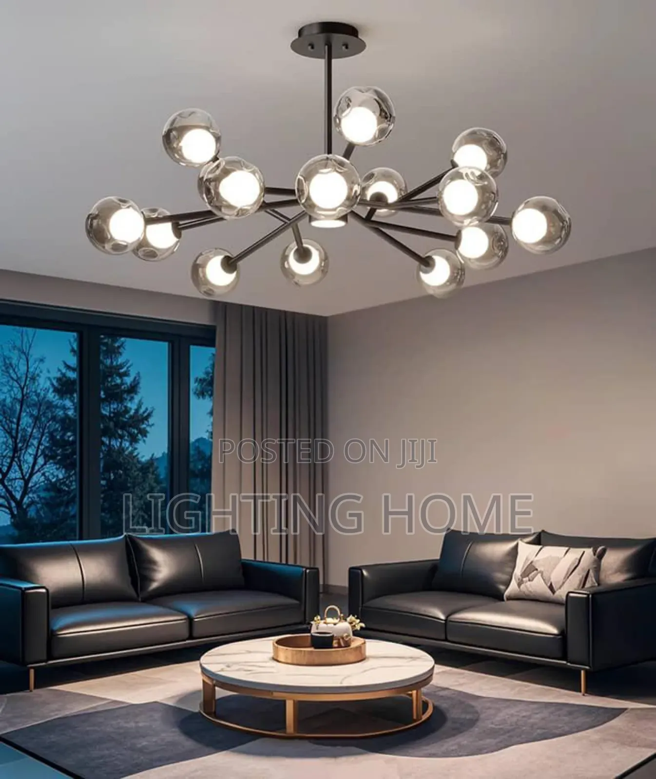 Nodic Chandelier Light By 14 Glass