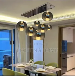 Glass Nodic Chandelier Light By 1200mm