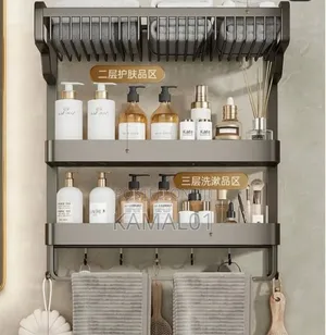 Multipurpose Floating Wall Shelf- Mounted Organiser