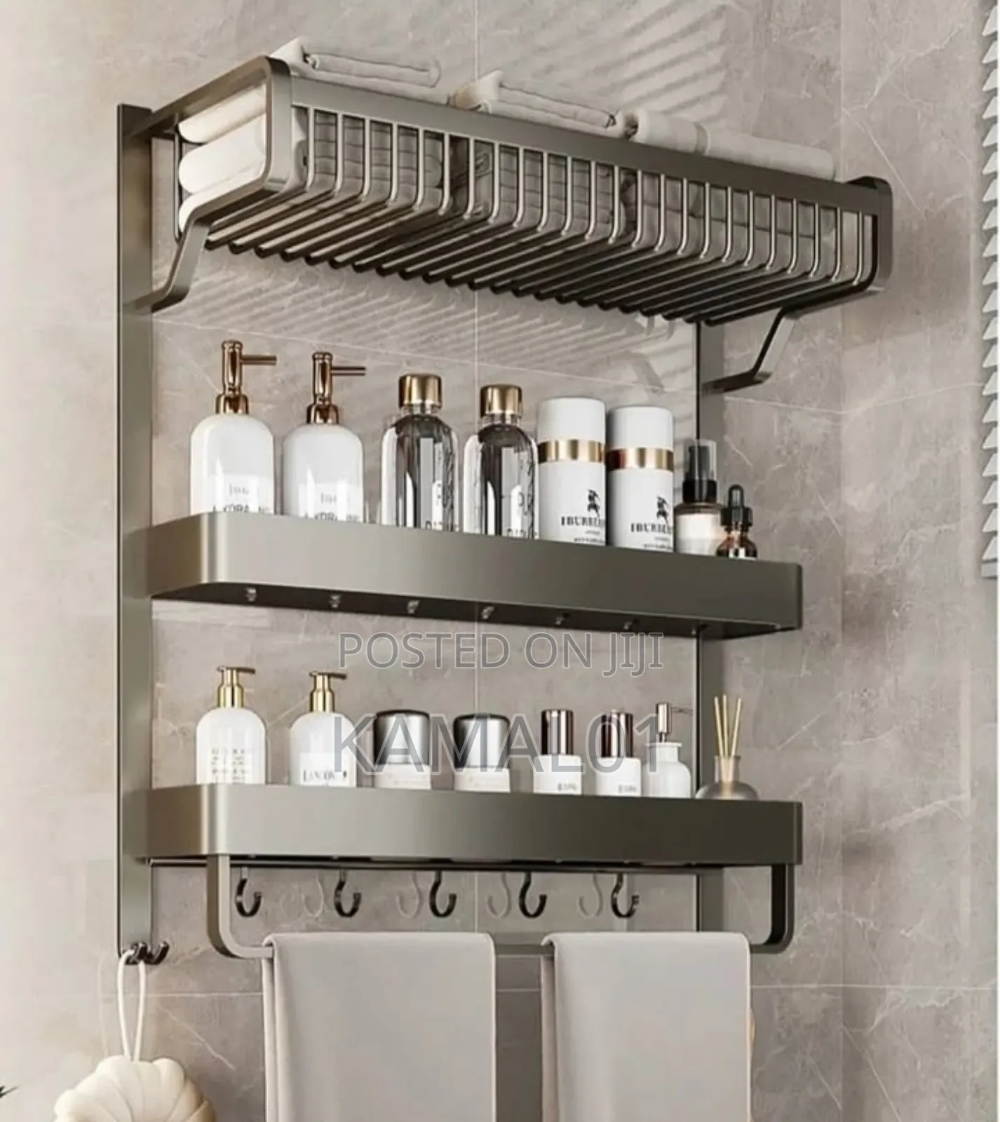 Multipurpose Floating Wall Shelf- Mounted Organiser