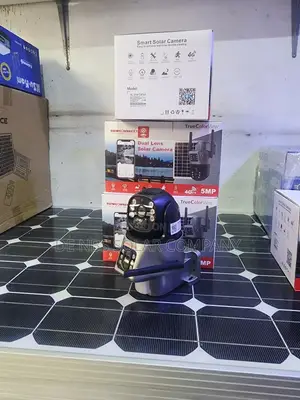 PTZ 4g Dual Lens Solar CCTV Alert Camera 360°