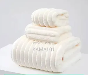 3in1 Absorbent Microfiber Velvet Coral Fleece Towel