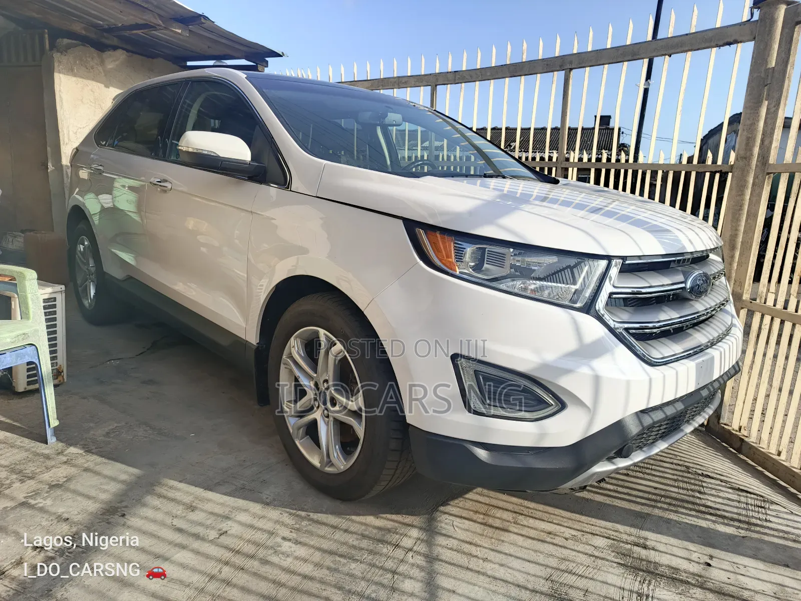Ford Edge Titanium AWD 2018 White
