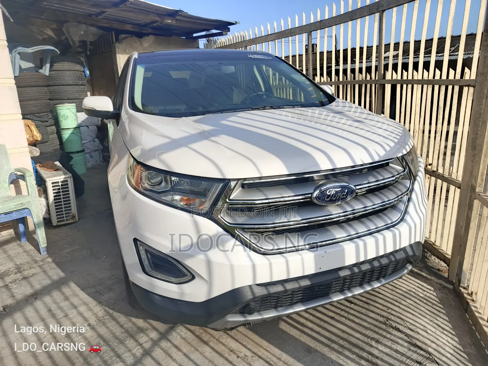 Ford Edge Titanium AWD 2018 White