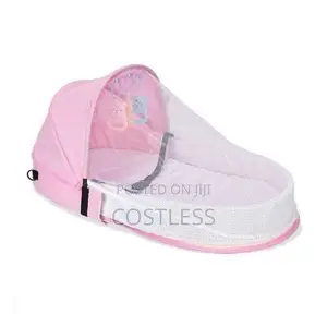 Multi-Function Foldable Baby Crib With Bag.