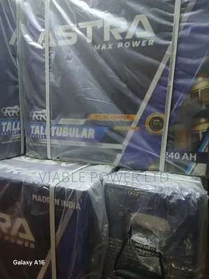 240ah 12v Astra Max Power Tubular Battery Very Effective