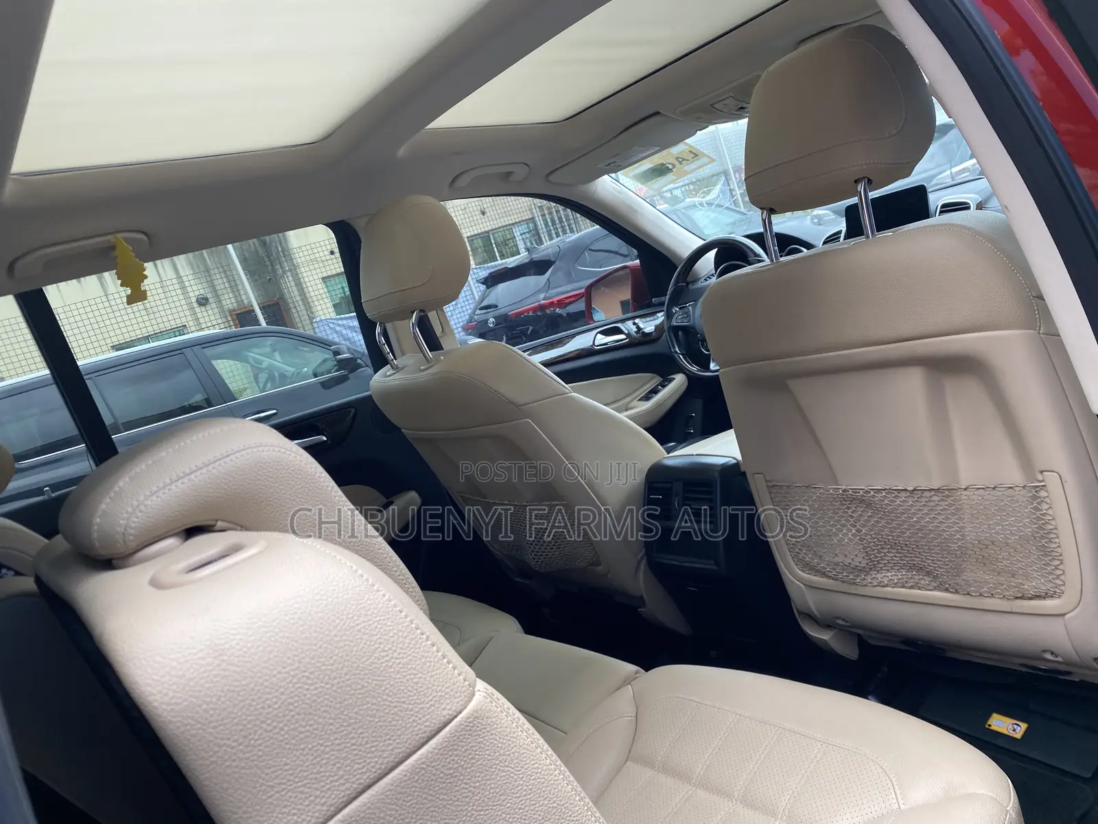 Mercedes-Benz GLS-Class GLS450 4MATIC 2018 Red