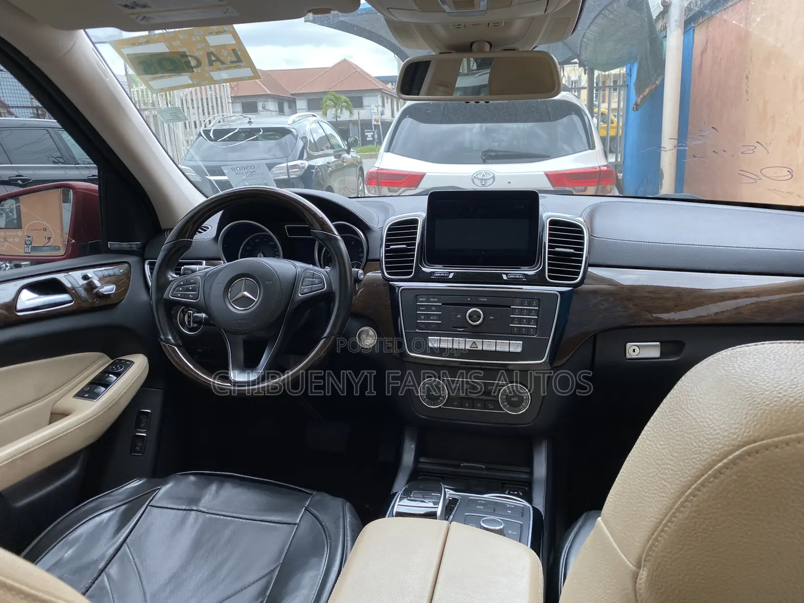 Mercedes-Benz GLS-Class GLS450 4MATIC 2018 Red