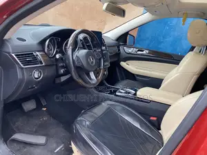 Mercedes-Benz GLS-Class GLS450 4MATIC 2018 Red