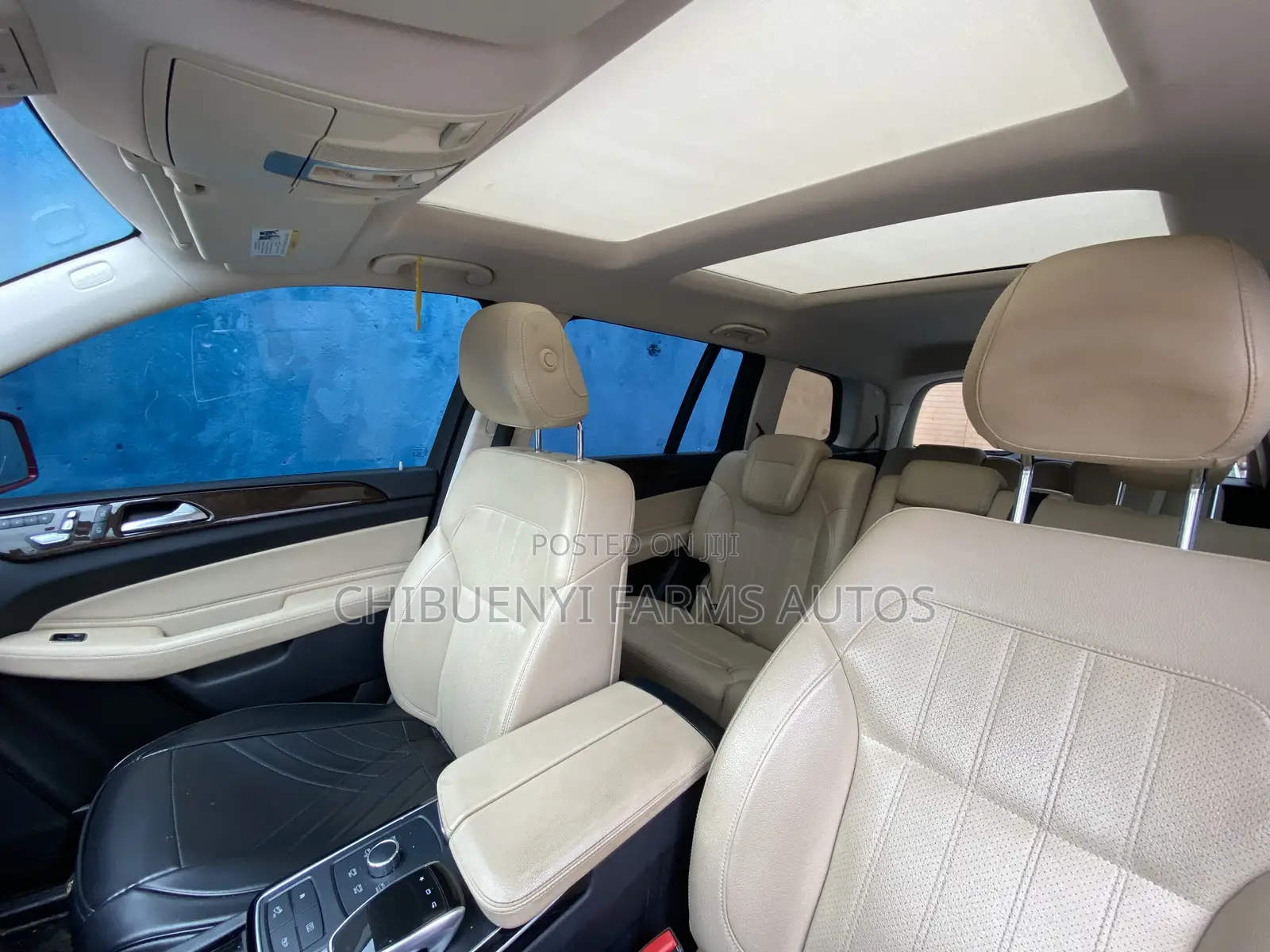 Mercedes-Benz GLS-Class GLS450 4MATIC 2018 Red