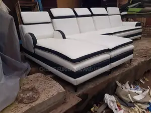 Sofa Set of Chair White Leather