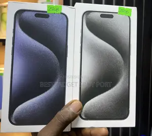 New Apple iPhone 15 Pro Max 256 GB Black
