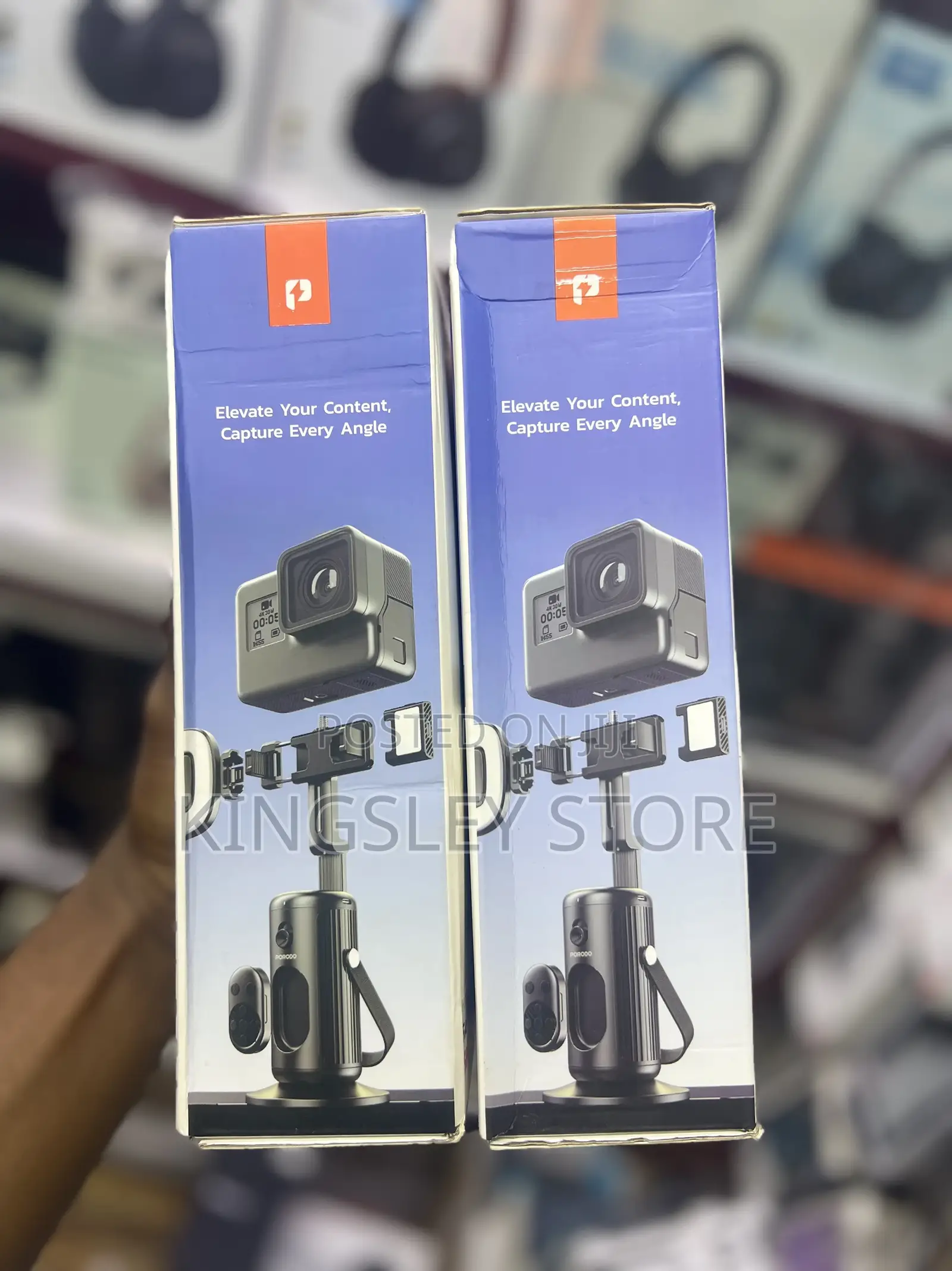 Porodo Face Tracking Smart Mount - Black