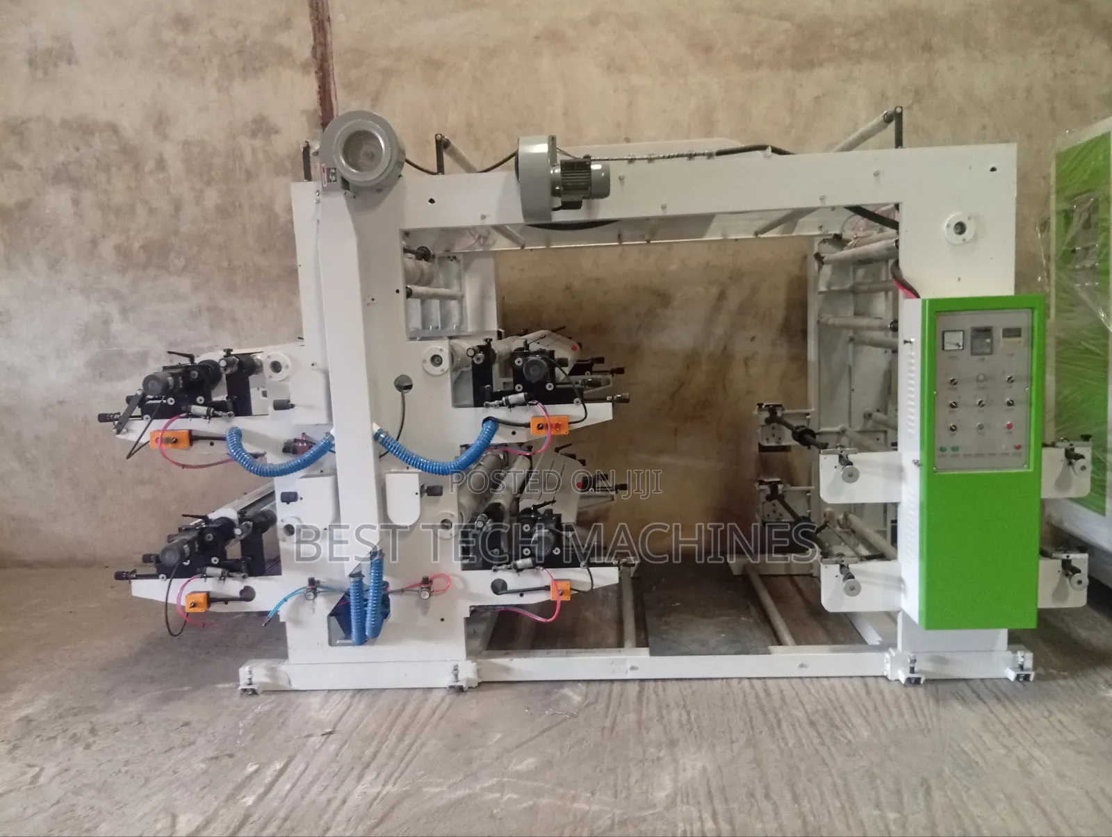 4 Colour Flexo Nylon Printing Machine