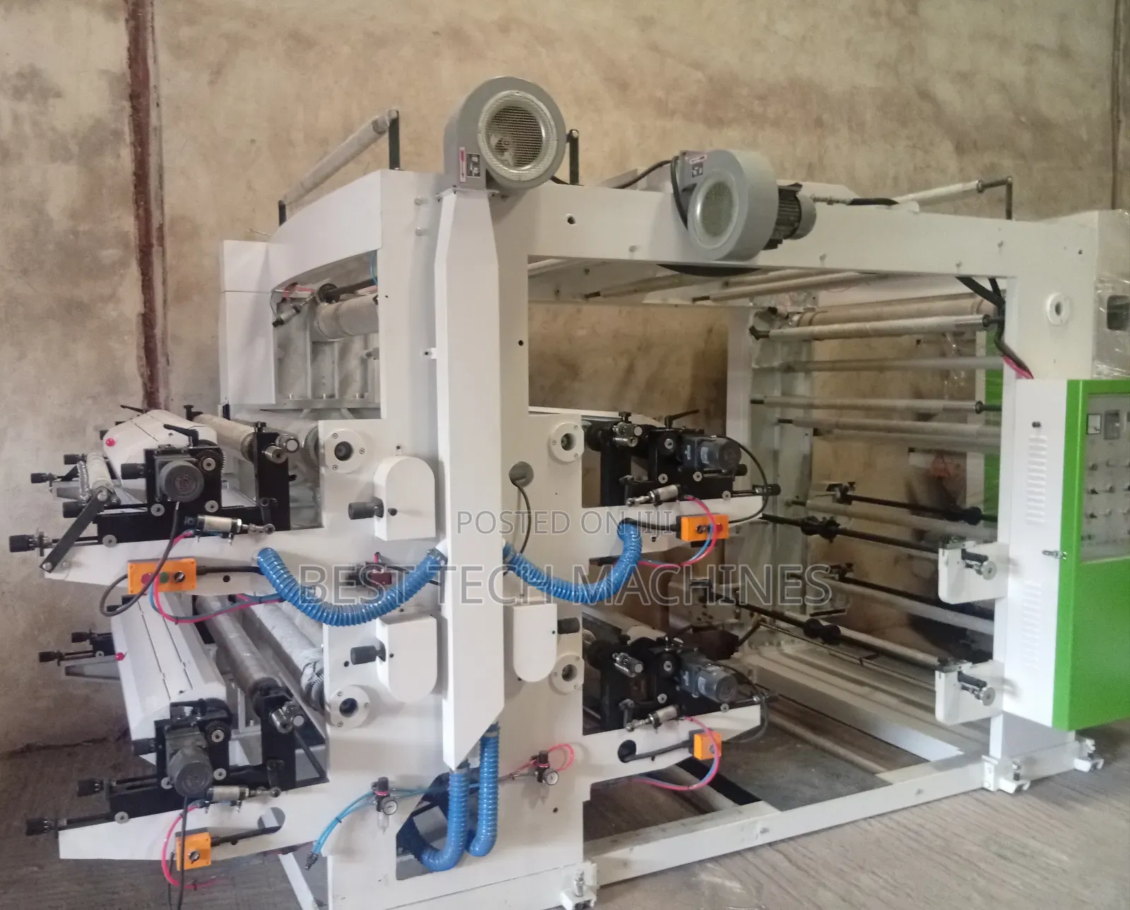 4 Colour Flexo Nylon Printing Machine