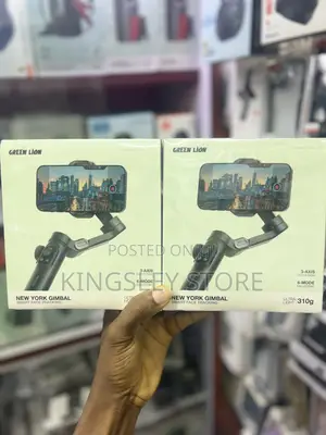 Green Lion New York Gimbal Smart Face Tracking - Black