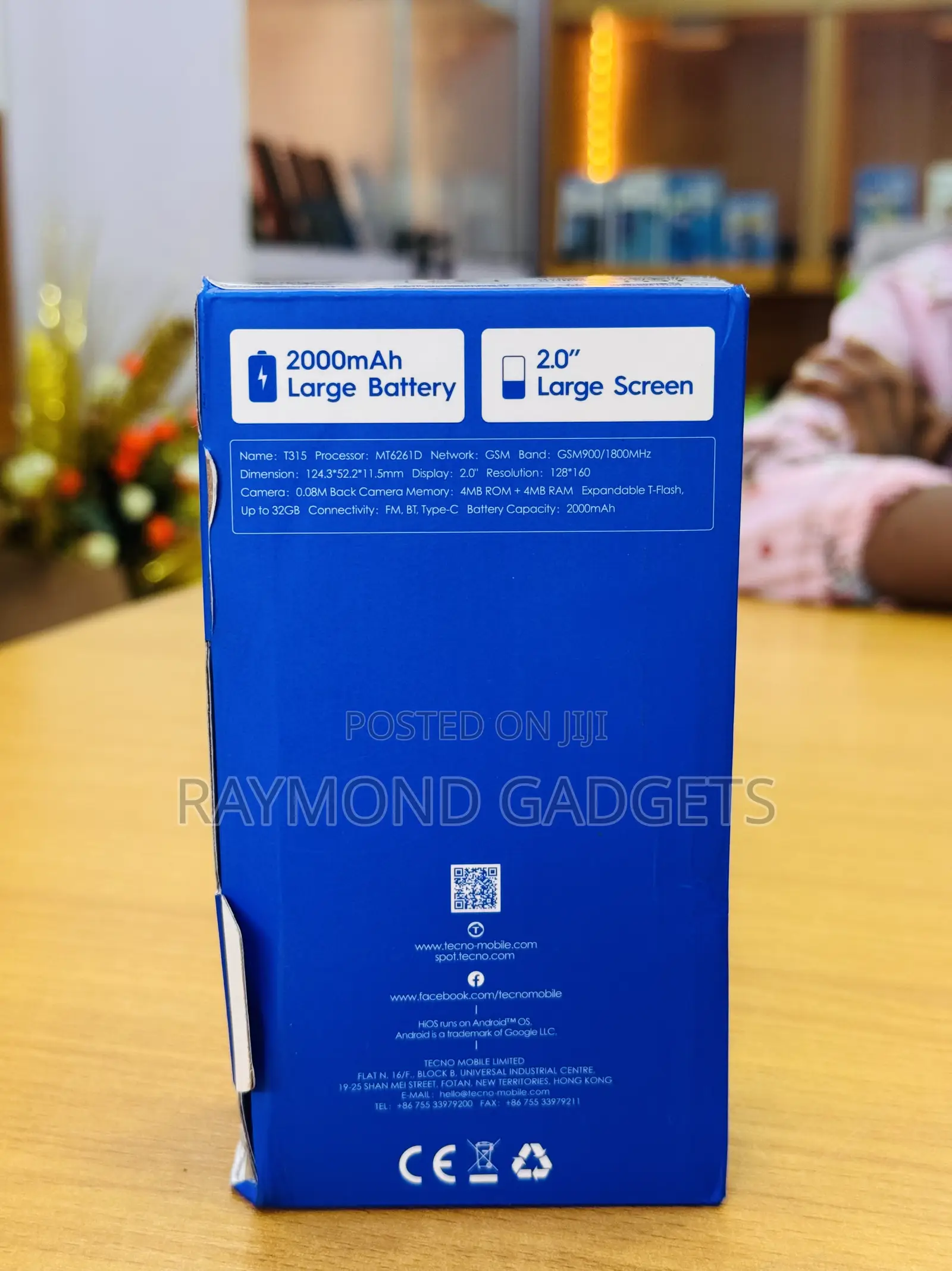 New Tecno T315