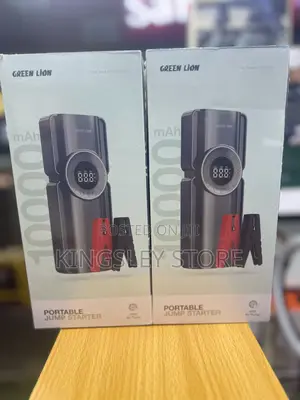 Green Lion Portable Jump Starter With Air Pump, 10000mah