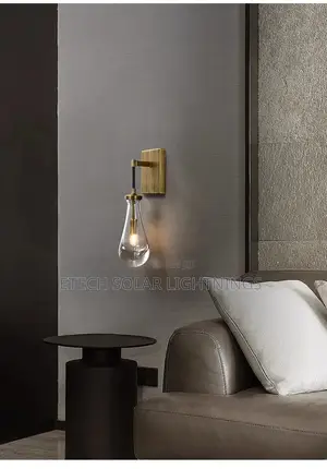 Post Modern Luxury Glass Living Room Bedroom Bedside Light