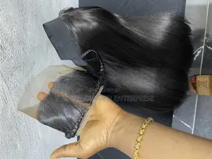 Glueless Frontal and Band Wig