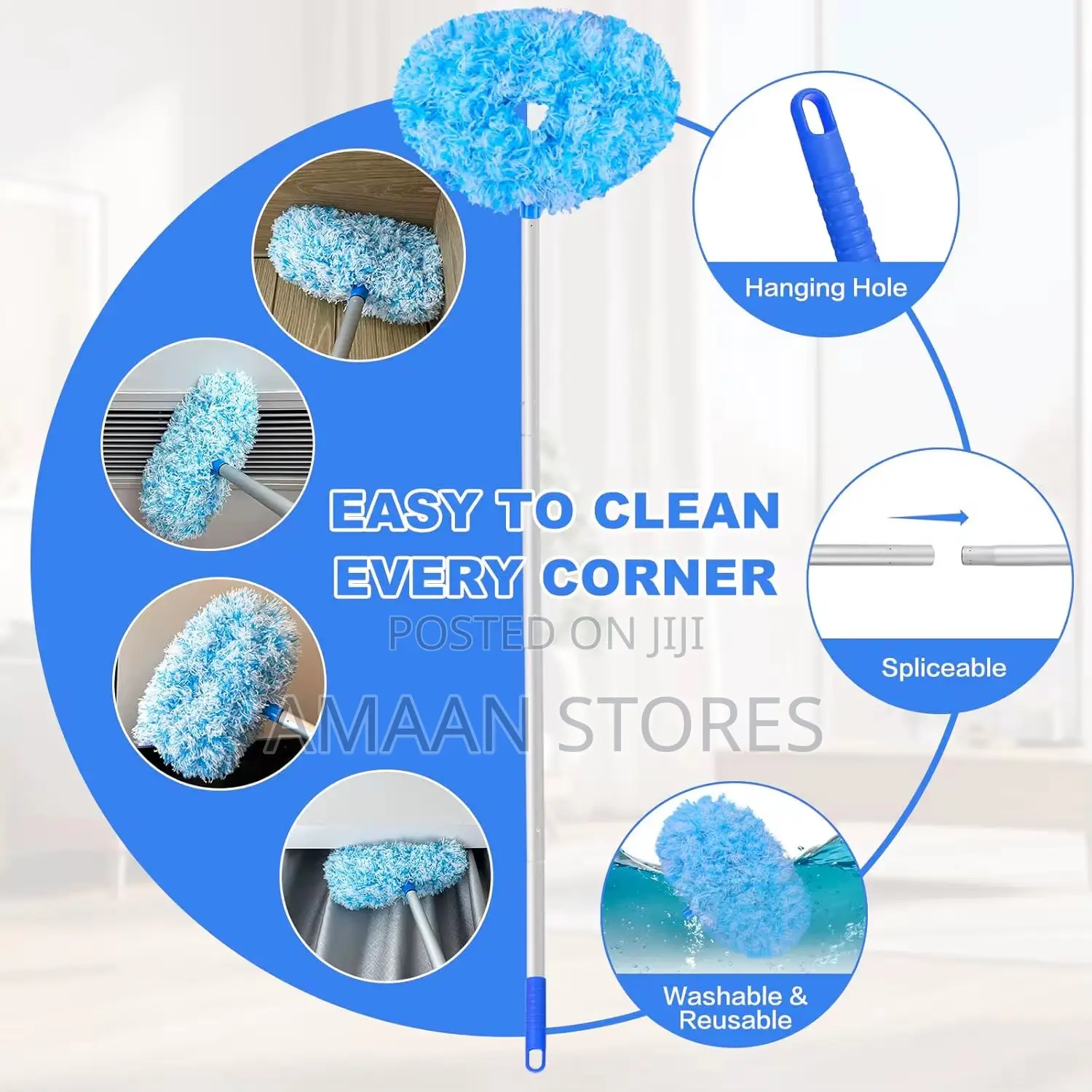 Extendable Microfiber Ceiling Fan Duster