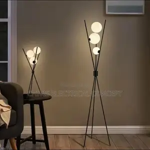 Nordic Black Floor Lamp Sofa Living Room Decoration Floor