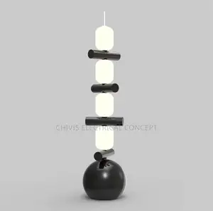 Modern Luxury Round Unique Floor Lamp Contemporary Living