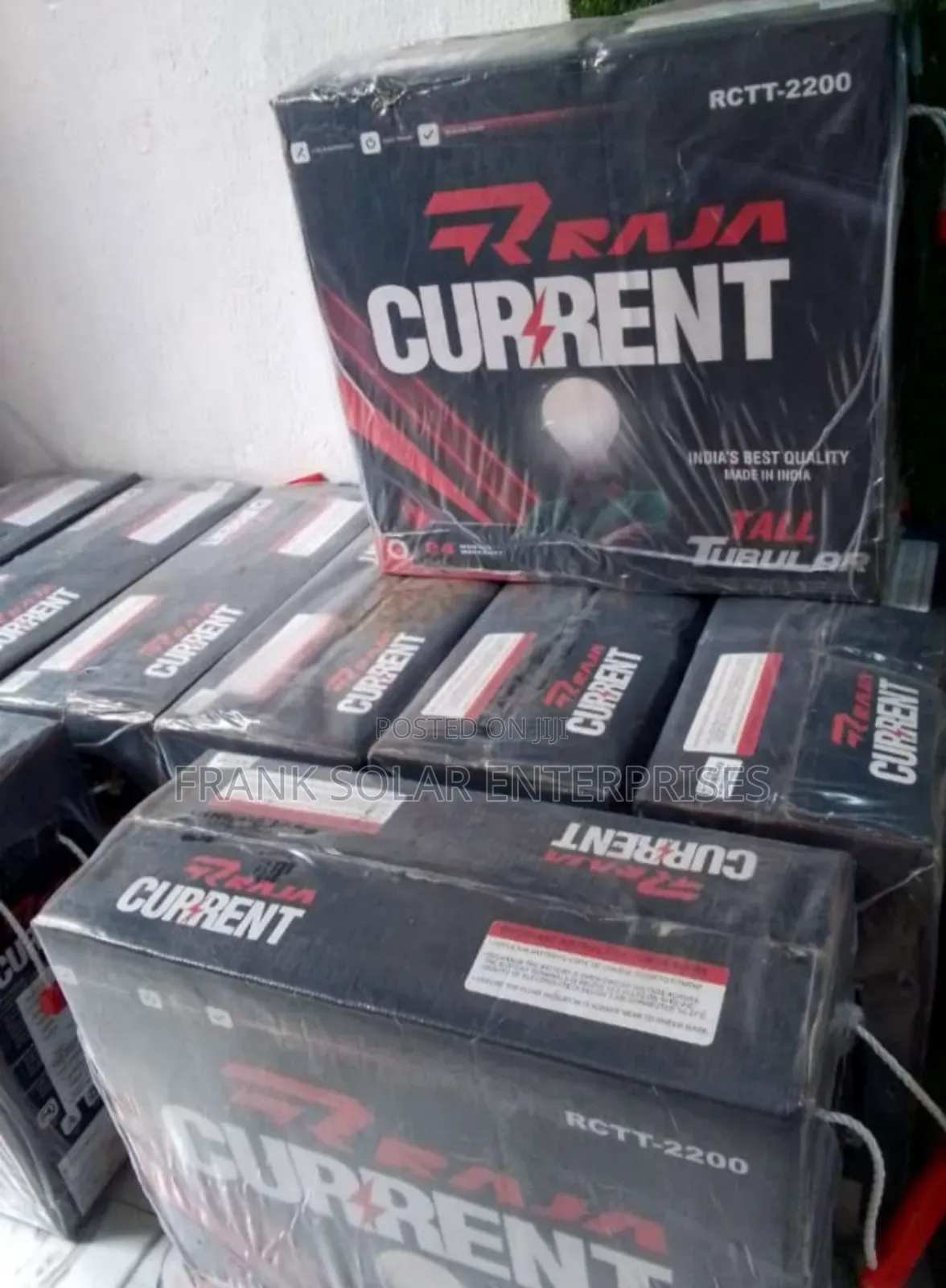 220ahms 12v Current Tubular Battery