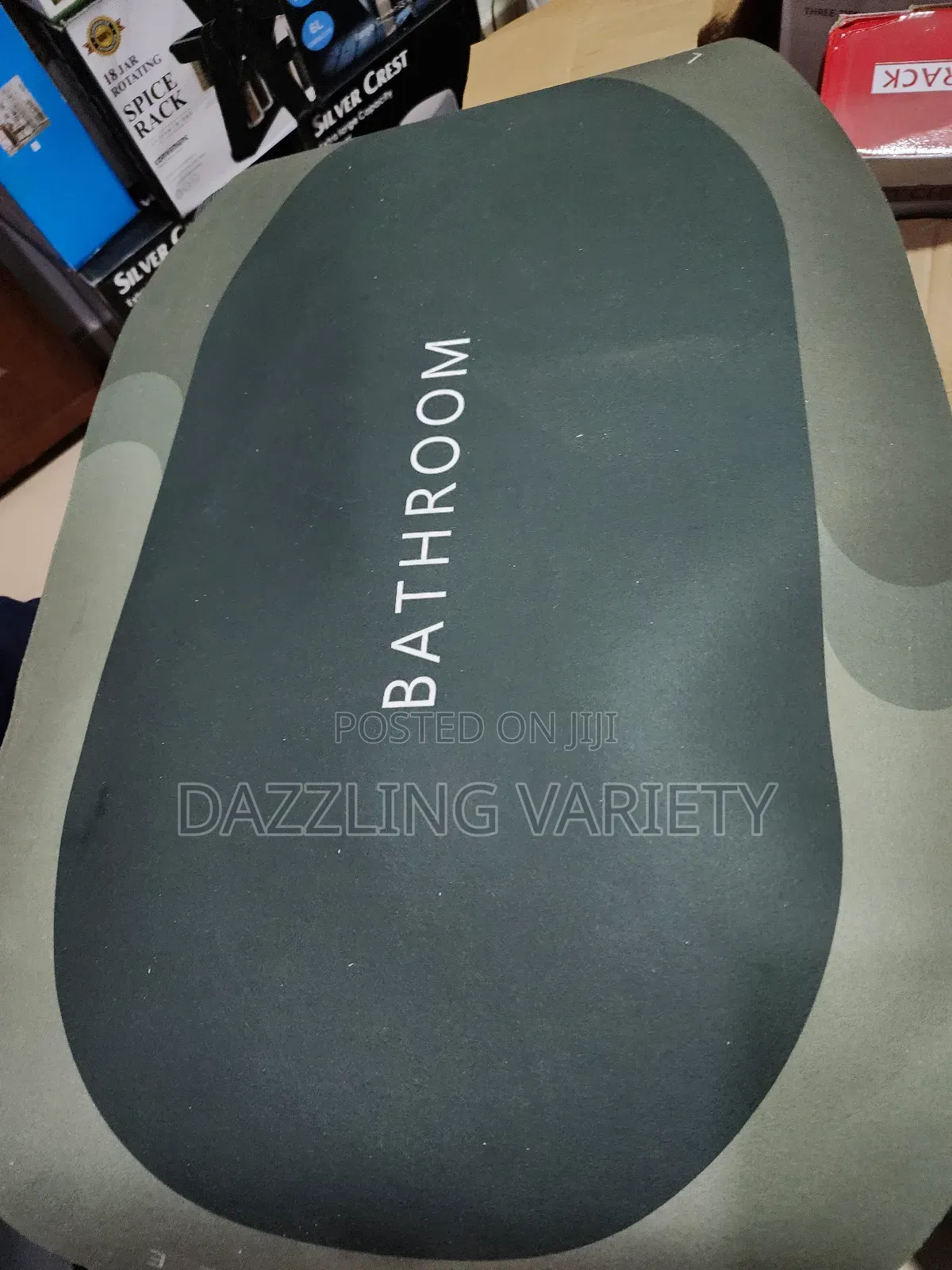 Big Size Silicone Bathroom Absorbent Quick-Drying Mat
