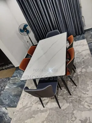 Marble Dining Set by 6 Seater