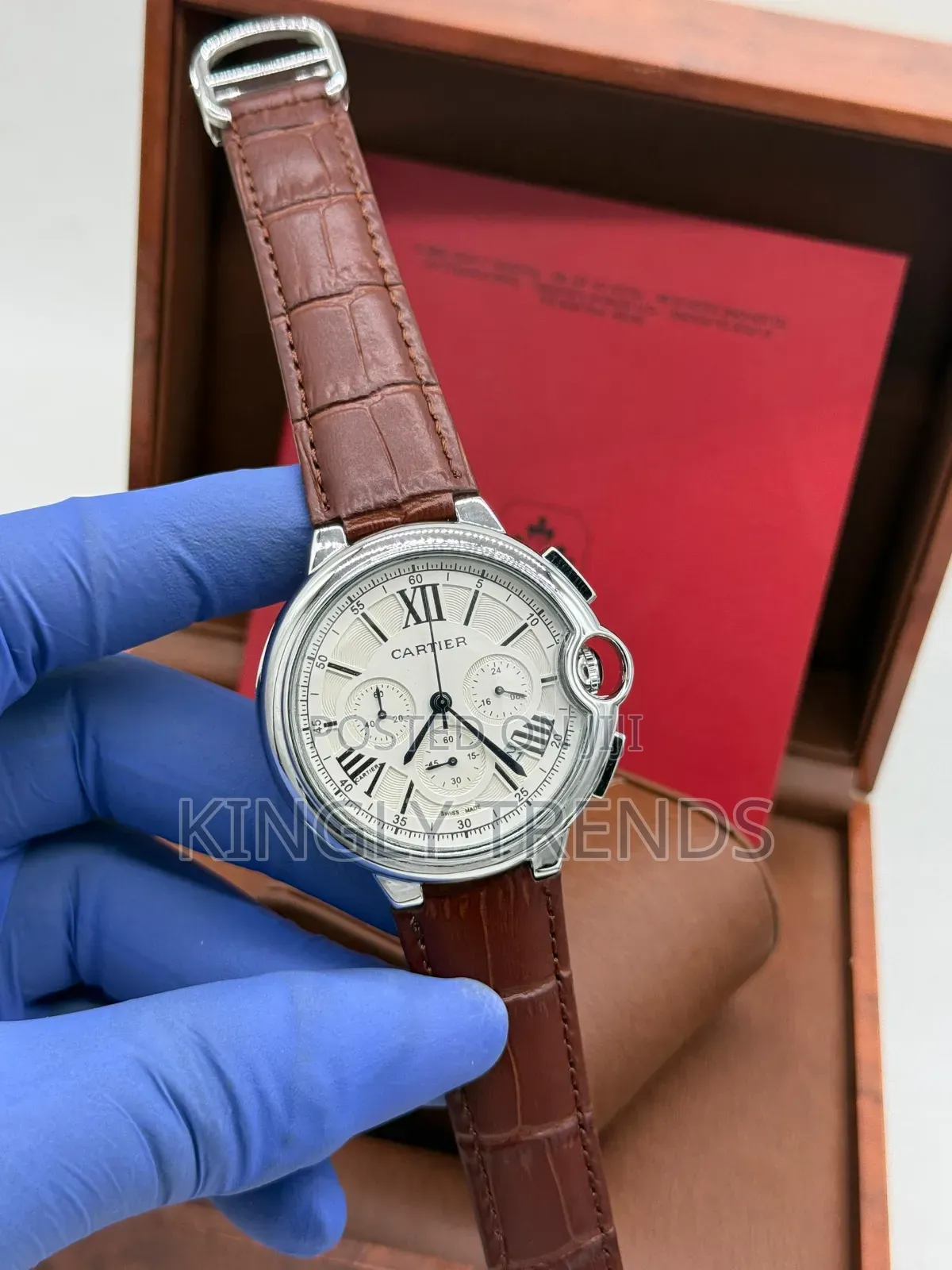 Cartier Leather With Active Chronograph