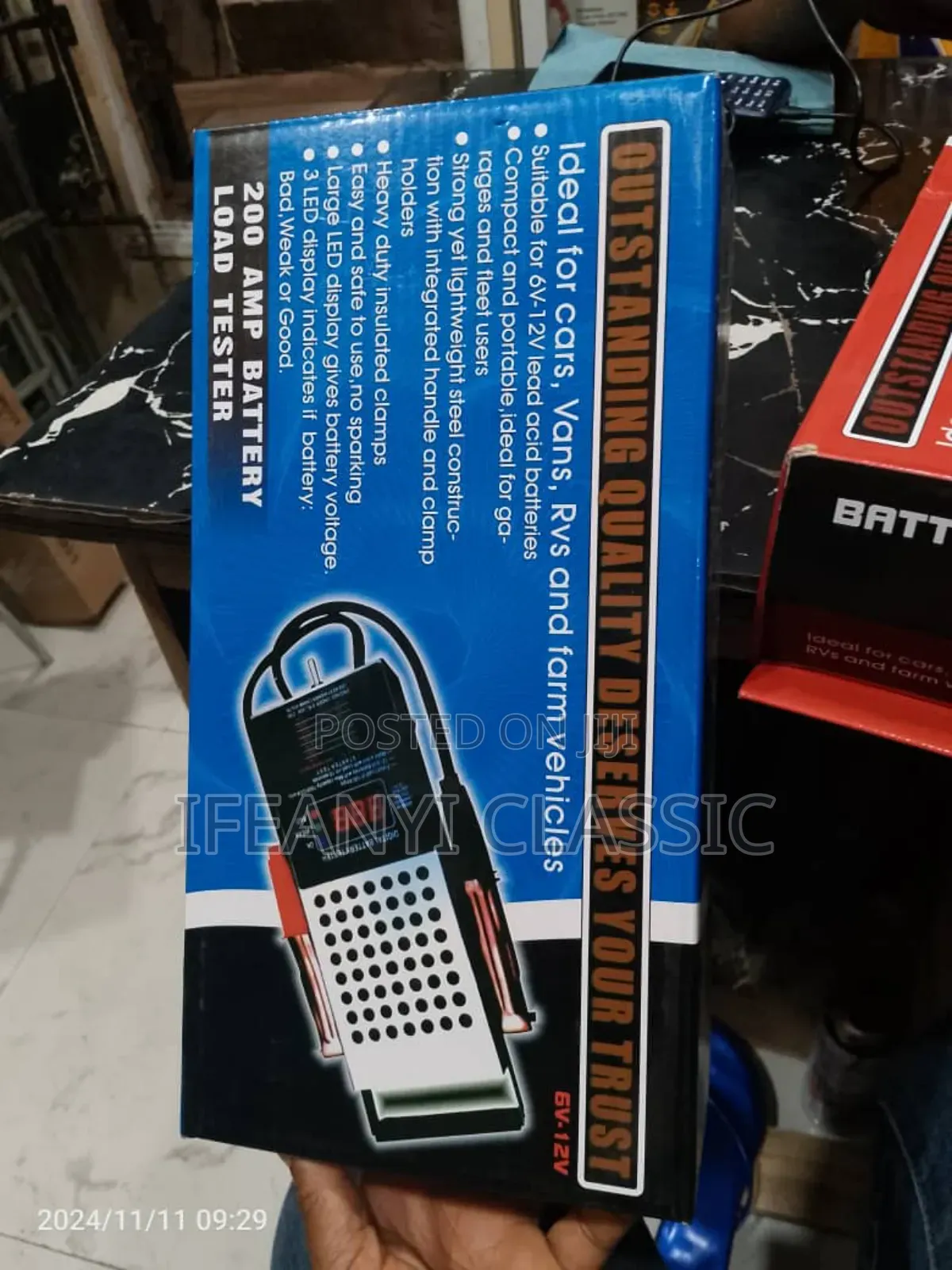 200 Amps Battery Load Tester