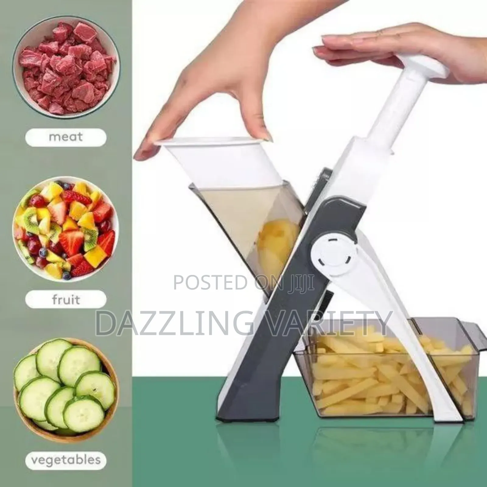 Adjustable Mandolin Vegetable Slicer for Fast Kitchen Prep