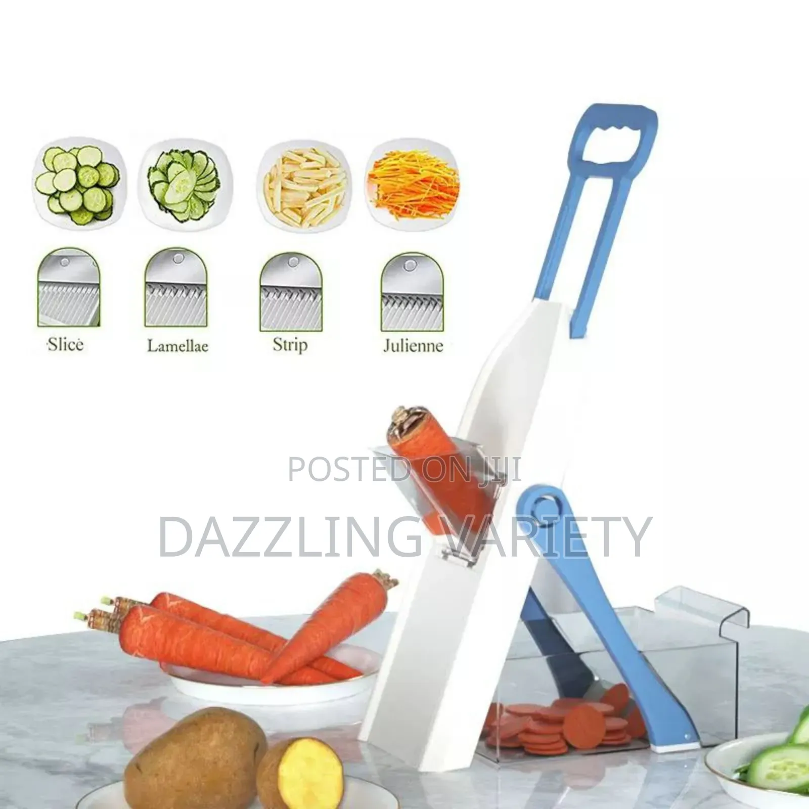 Adjustable Mandolin Vegetable Slicer for Fast Kitchen Prep