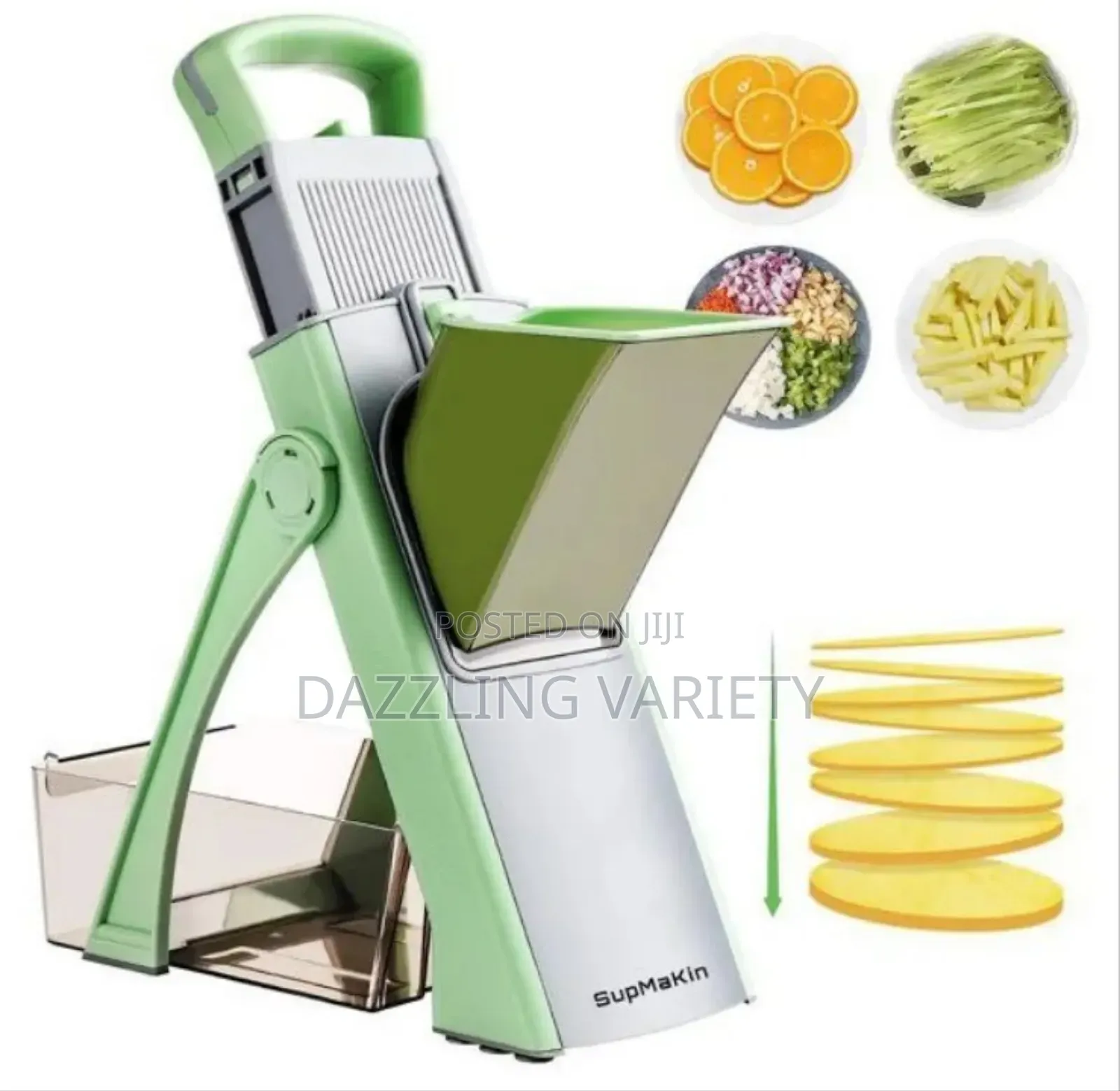 Adjustable Mandolin Vegetable Slicer for Fast Kitchen Prep