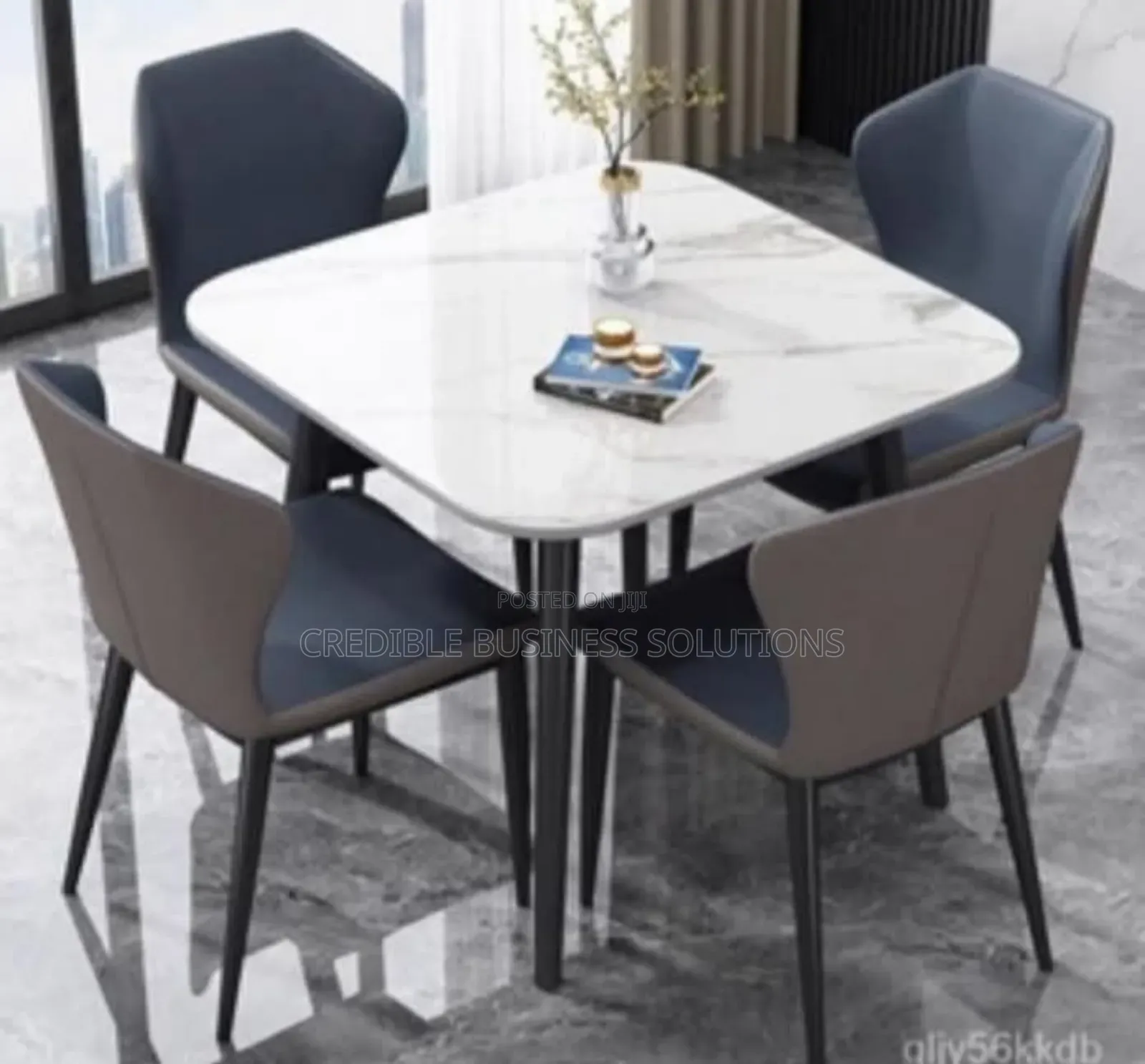 Dining Table Set With 4 Chairs