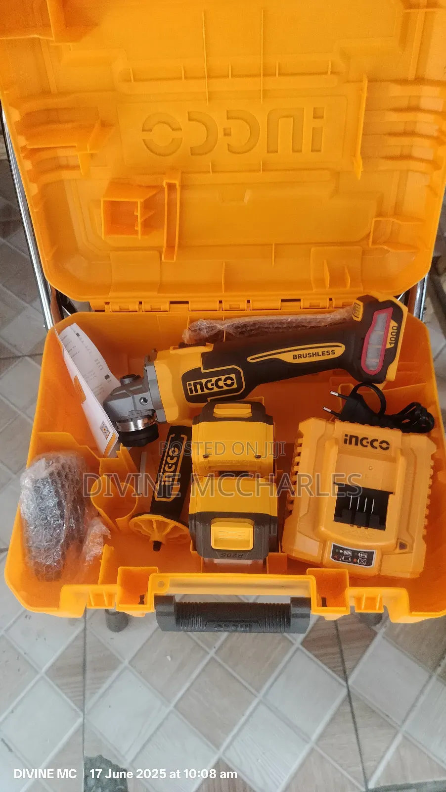 Ingco Cordless Grinding Machine