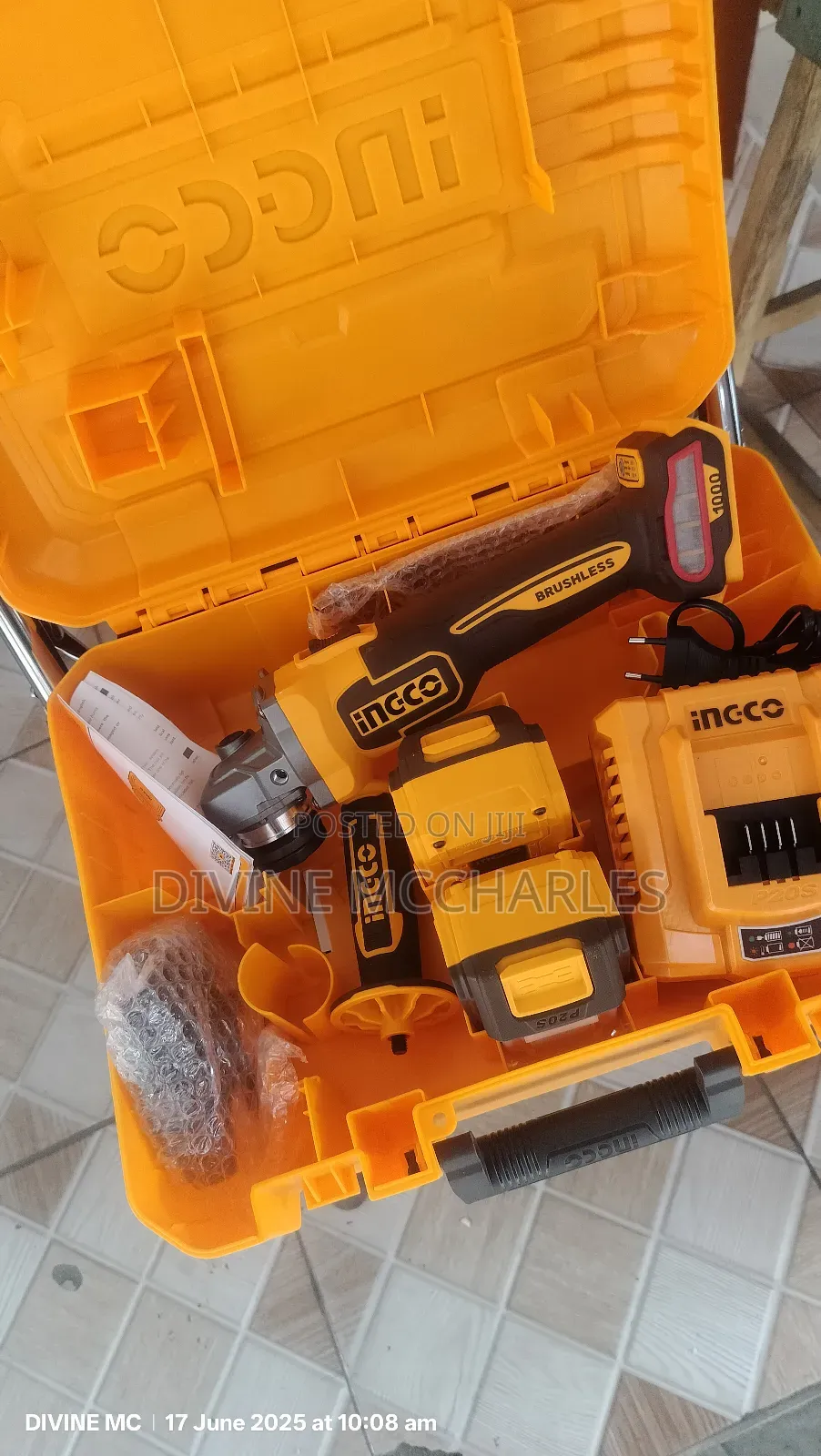 Ingco Cordless Grinding Machine