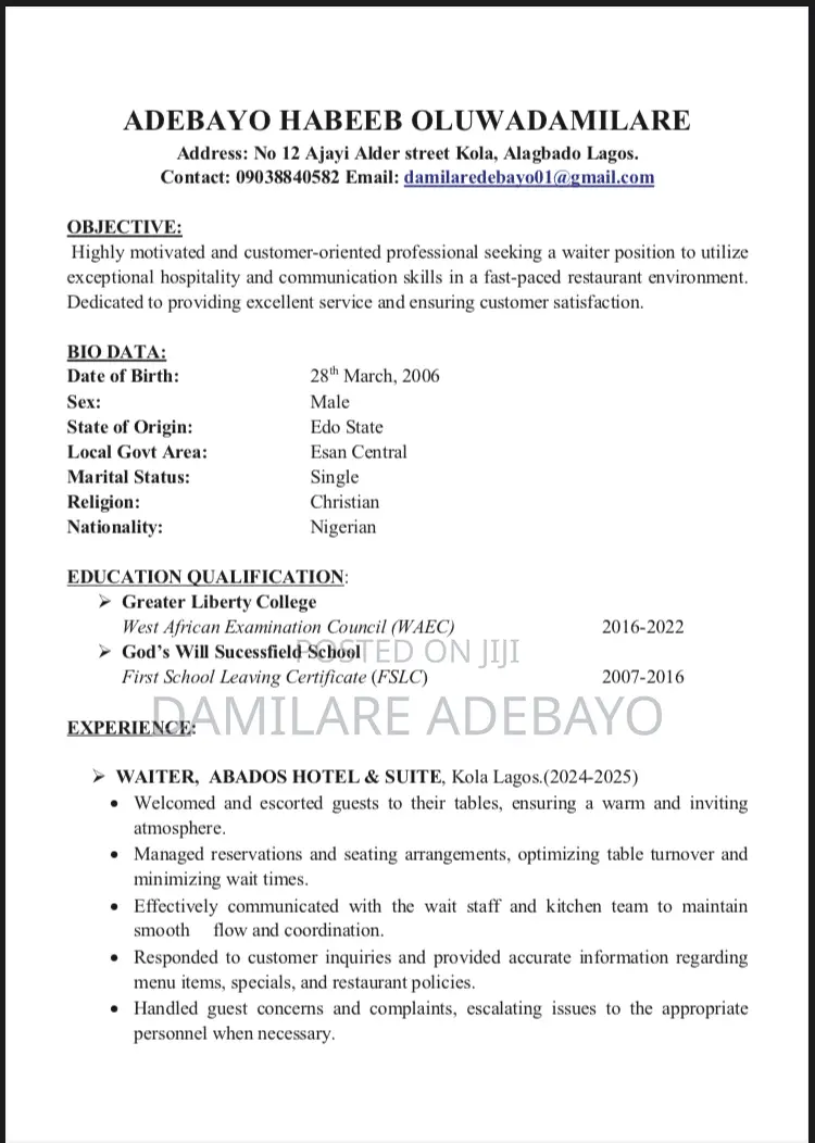 Male Sales Person in Ajah
