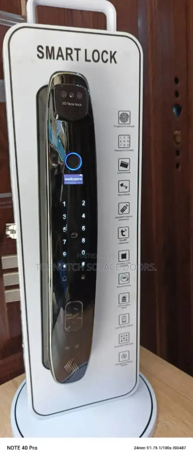 Biometric Smart Lock Handle